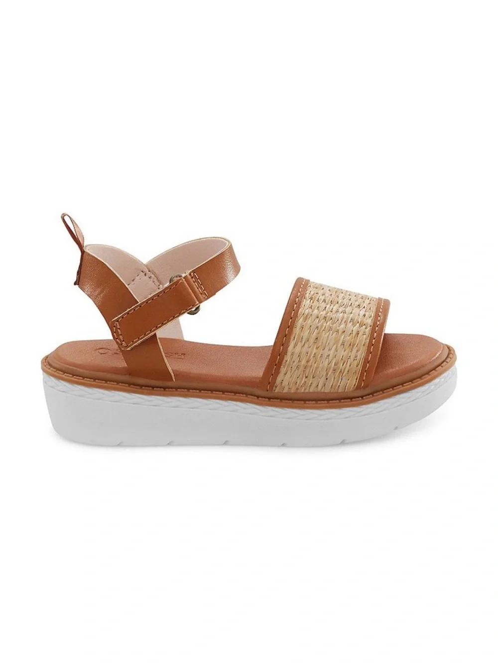OshKosh B’gosh Leo Toddler Girls Wedge Sandals w/ velcro strap size 9